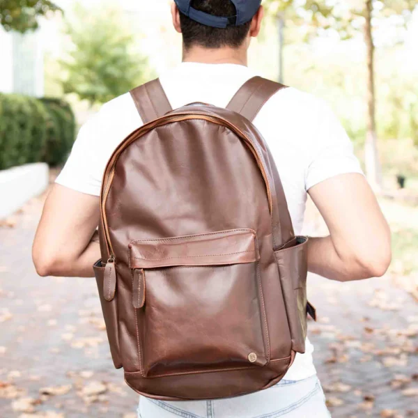Sac à Dos Classique - Marron – Image 2