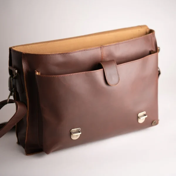 Sac Messager - Marron – Image 6