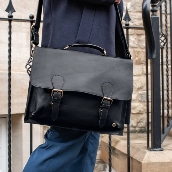 Sac Messager - Noir – Image 2