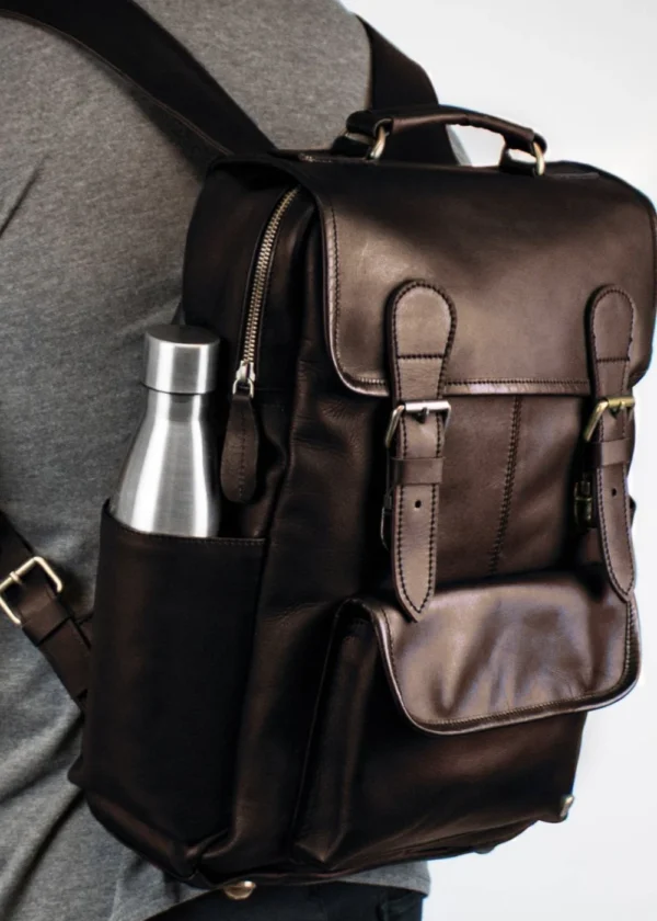 Sac à Dos City - Marron – Image 2