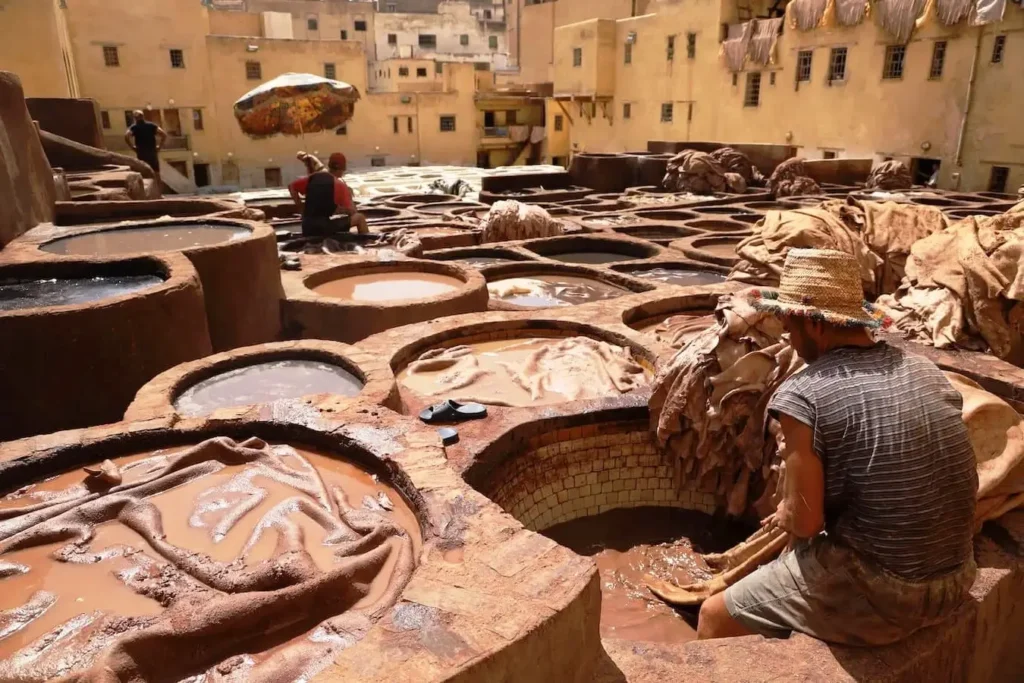 cuir pur tannerie chouara
